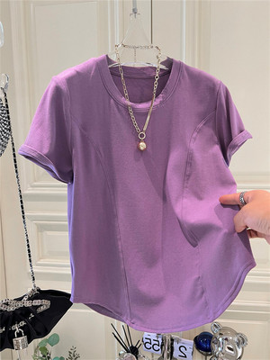 特大码300斤减龄纯棉短袖T恤