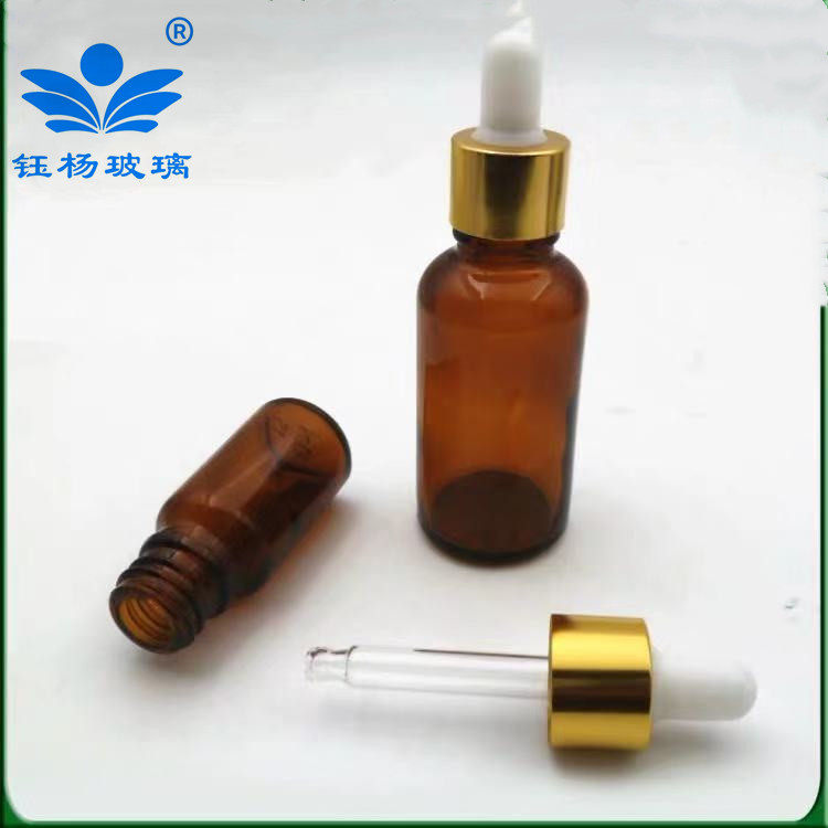 玻璃棕滴瓶精油瓶10ml滴管精油瓶精油瓶子调配瓶分装瓶玻璃