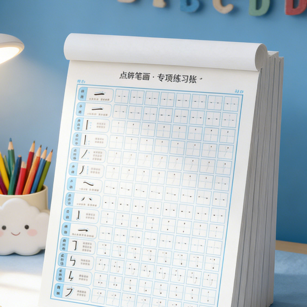 控笔训练本趣味控笔训练练字帖幼小衔接描红本笔画偏旁部首点阵行楷行书字帖,文具电教/文化用品/商务用品,控笔训练本,淘宝优惠券,粉丝福利购,淘宝优惠卷