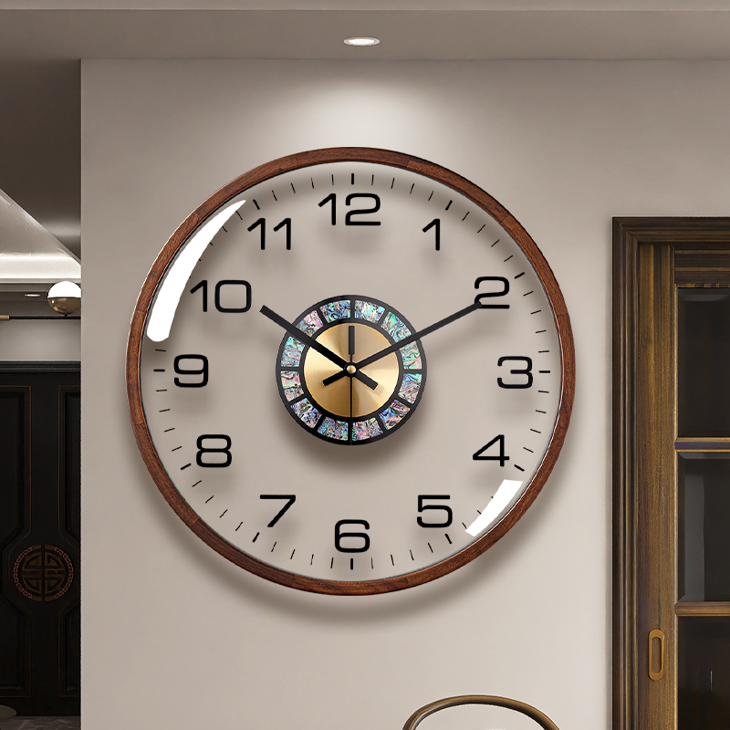 伊思迪透明玻璃表盘静音准时