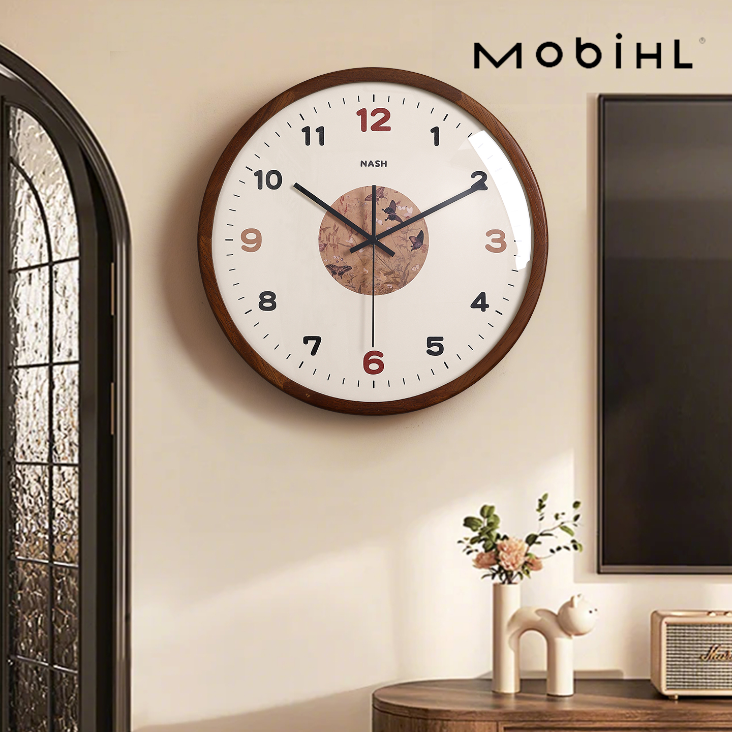 法式中古艺术挂钟客厅钟表时钟