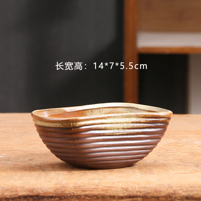 复古磨砂多肉花盆家用陶瓷透气陶土粗陶控根小老桩专用盆特价清仓,鲜花速递/花卉仿真/绿植园艺,花盆,淘宝优惠券,粉丝福利购,淘宝优惠卷