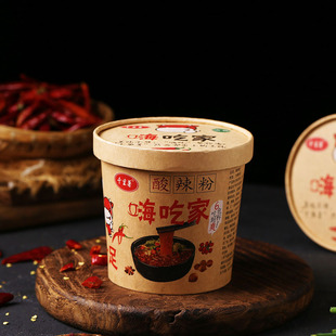 千里薯嗨吃家酸辣粉重庆风味红薯粉丝速食 包邮 厂家直销 送卤蛋