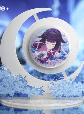 【原神官方】新月的祝福哥伦比娅徽章立牌色纸谷美摆件 Genshin