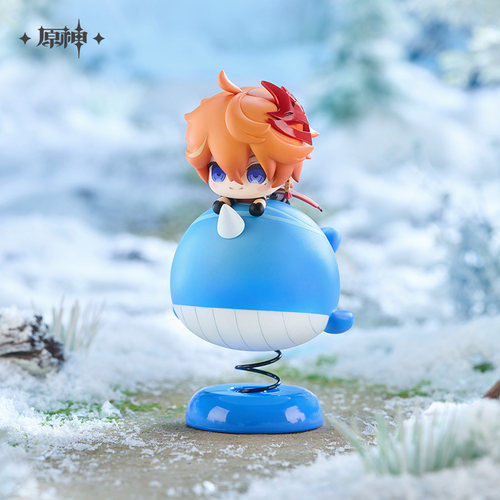 原神官方达达利亚Q版摇摇乐摆件