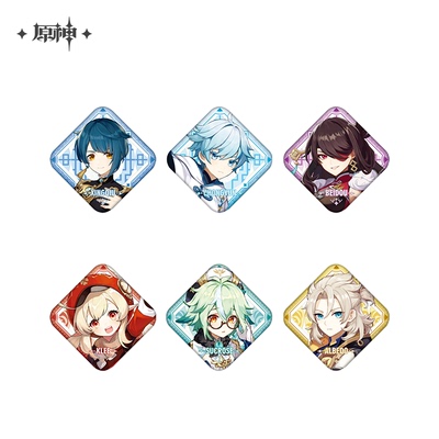 taobao agent Square badge, Genshin