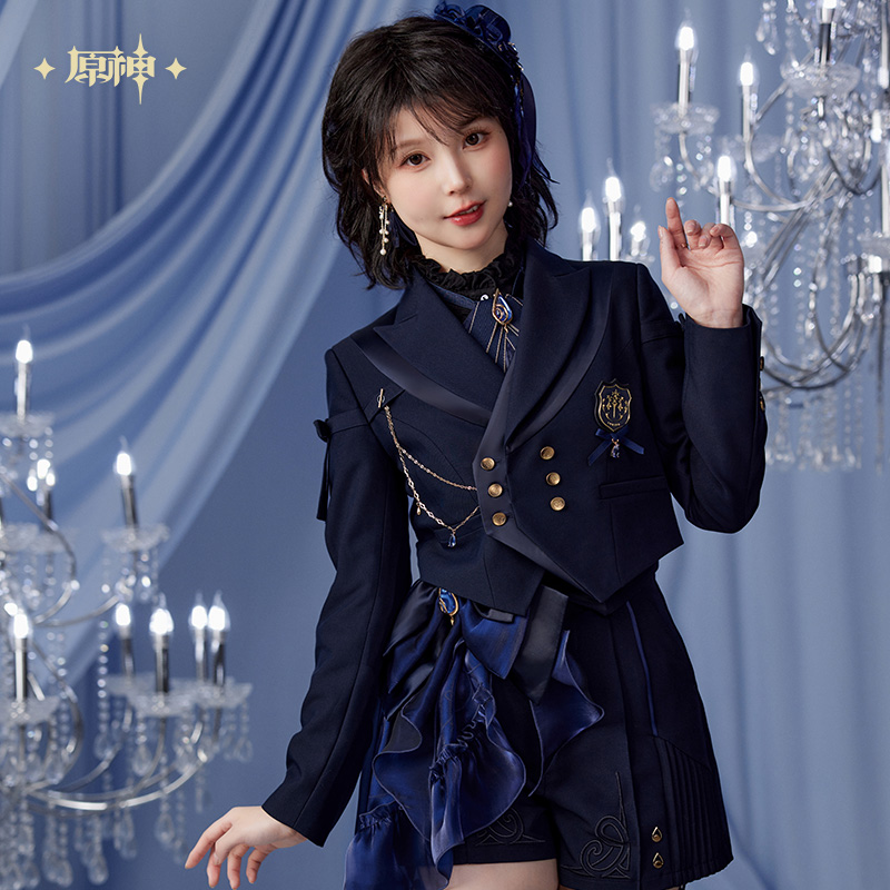 原神芙宁娜主题印象短制服外套