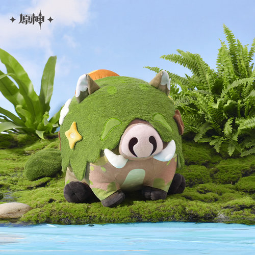 原神Q版小蕈猪毛绒玩偶
