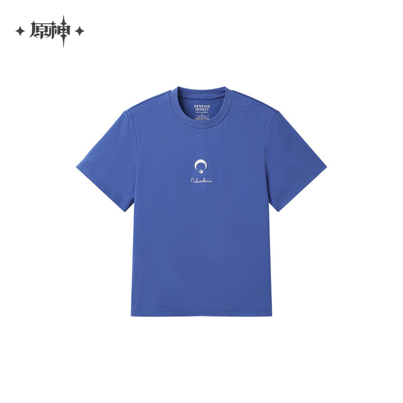 thumbnail for [Genshin Official] Colombia Theme Impression Series Casual Short Sleeve T-Shirt Girl Genshin