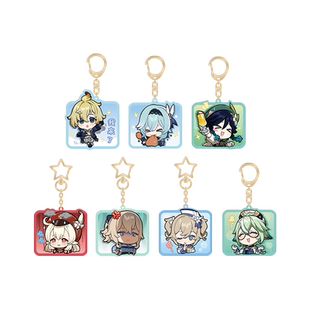 【原神官方】Q版表情包系列亚克力挂件-蒙德城 Genshin