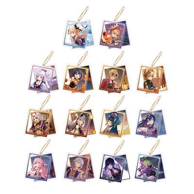 原神主题系列角色双片亚克力挂件