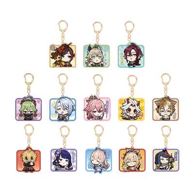 原神Q版表情包亚克力挂件稻妻城