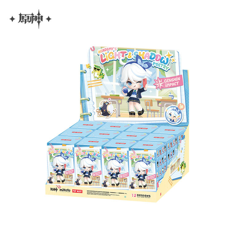 thumbnail for [Genshin Official] 'Academy Light and Shadow Poem' Chibi Series Figure Blind Box Pop Mart Genshin