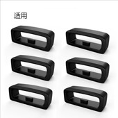 活动圈手表带 适用华为荣耀手环9 4pro 3pro表带扣手环10手表表带固定胶圈表环扣硅胶卡扣篮球版