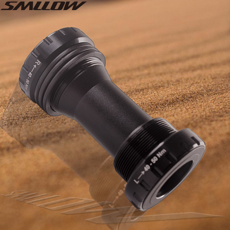 山地自行车中轴轴承培林五通68/73通用中空一体牙盘bb中轴