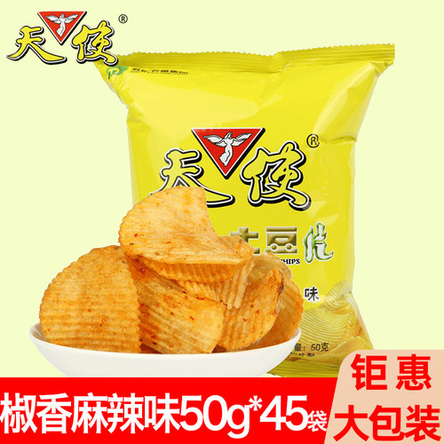 天使土豆片50g大包装小吃香辣