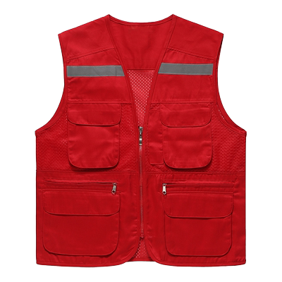 志愿者马甲透气定制定做网布印字