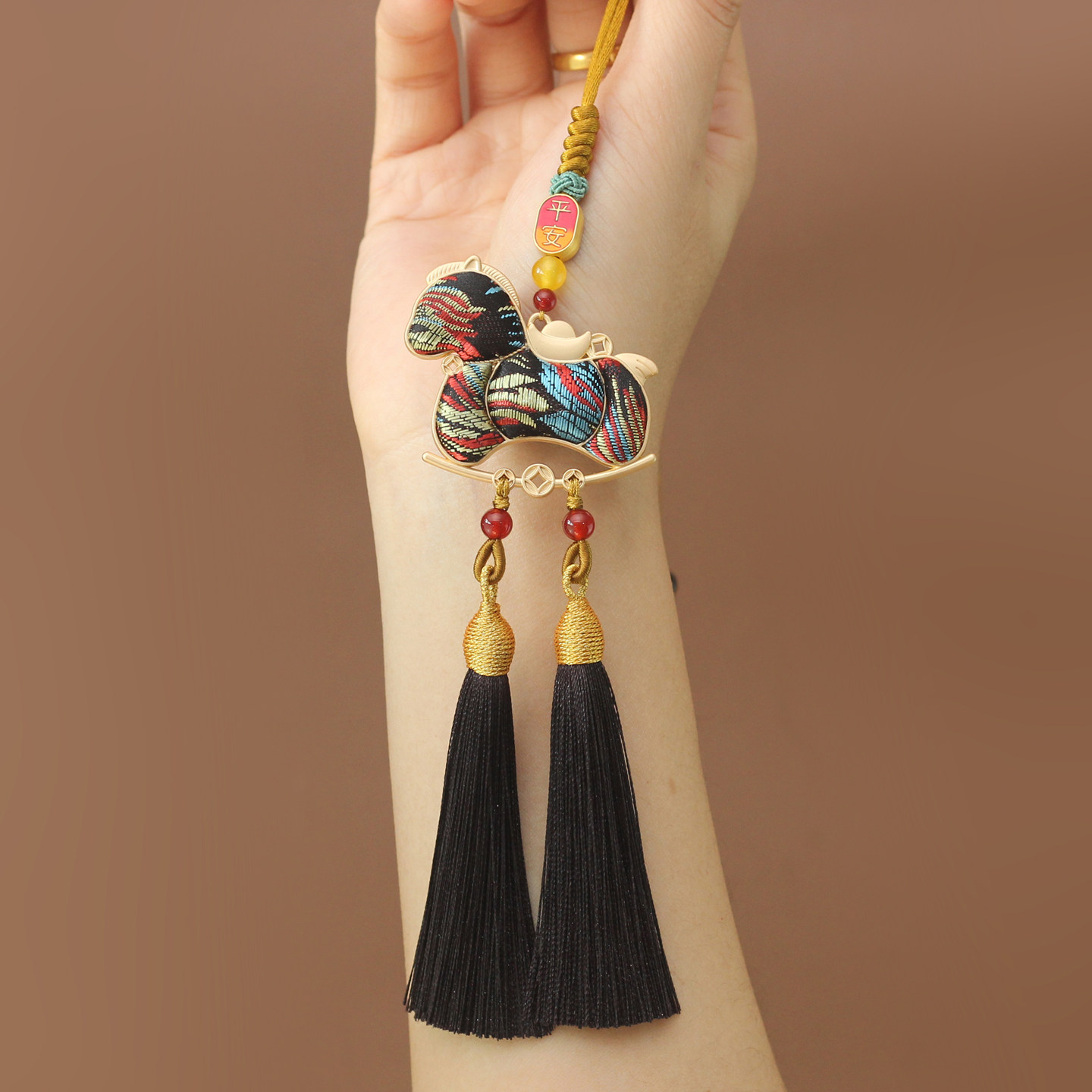 马上有钱车汽车挂饰平安车内吊饰后视镜吊坠手工复古中式男女高级,汽车用品/电子/清洗/改装,车挂,淘宝优惠券,粉丝福利购,淘宝优惠卷