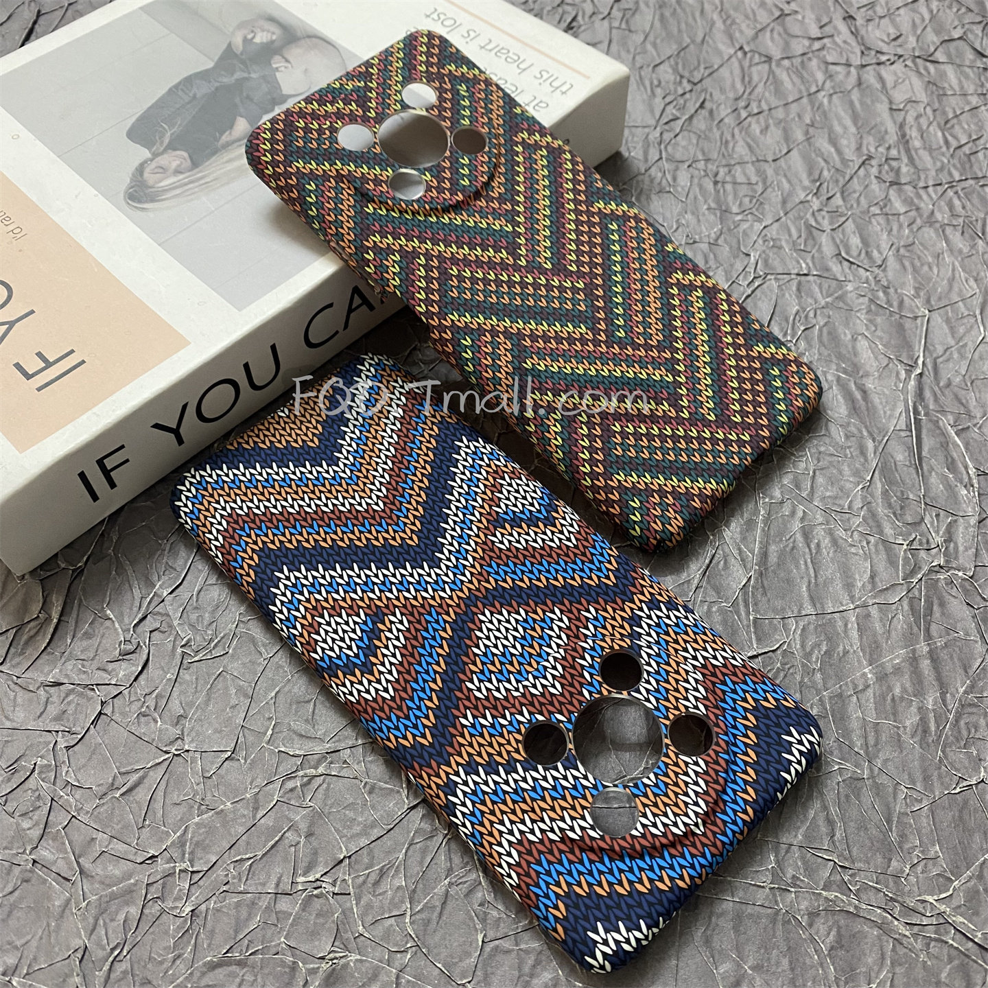 Fqo 适用荣耀x30手机壳新款凯夫拉纹理图案Honor荣耀x40GT碳纤维纹理浮雕夜光蓝白条纹超薄磨砂PC硬壳保护套,3C数码配件,手机保护套/壳,淘宝优惠券,粉丝福利购,淘宝优惠卷