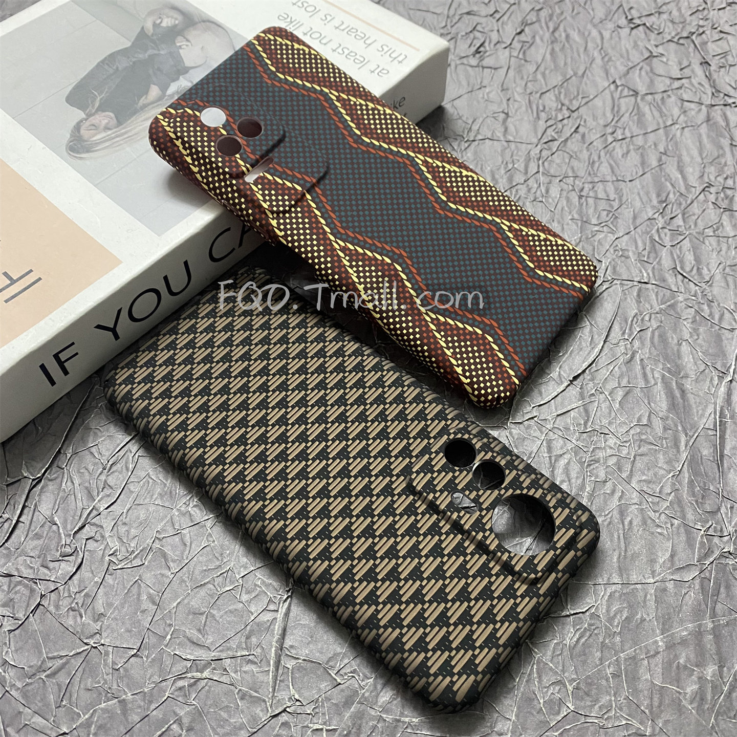 Fqo 适用于红米k50手机壳碳纤维纹理RedMi红米K50pro凯夫拉同款图案k50至尊浮雕三角纹全包硬壳保护套编织纹,3C数码配件,手机保护套/壳,淘宝优惠券,粉丝福利购,淘宝优惠卷