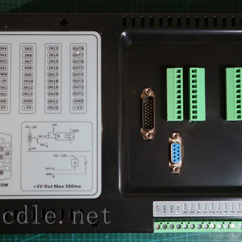 SMC5-5-N-N五轴控制器 RTCP 雕刻机 1-5轴脱机控制器