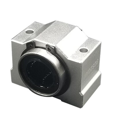 直线光轴滑块SCV8 10 12 13 16 20 25 30 35 40 50UU 短型铝滑块