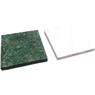 天然大理石北欧工艺品软装饰品摆件底座花岗岩音响垫板功放机减震