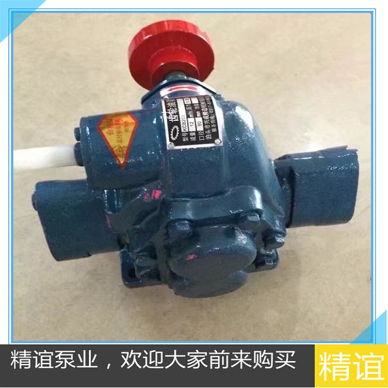 高温电动齿轮泵KCB200丝口齿轮油泵自吸泵口径2寸配4KW整机输送泵