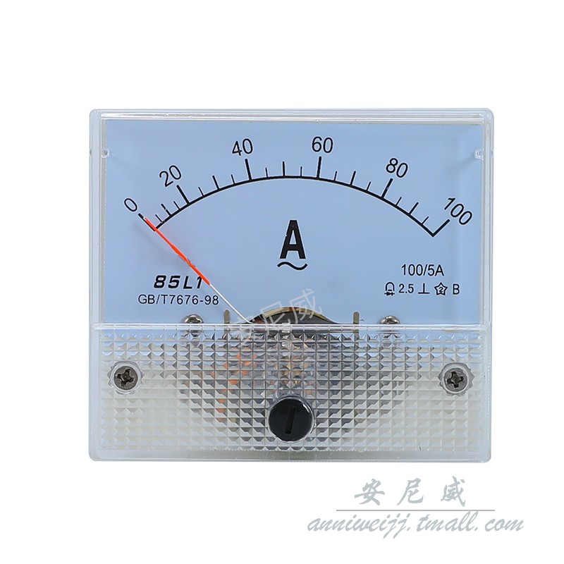 *85L1 交流电流表 10-100A 450V 85CJ1 直流电流表 电压表 64*56
