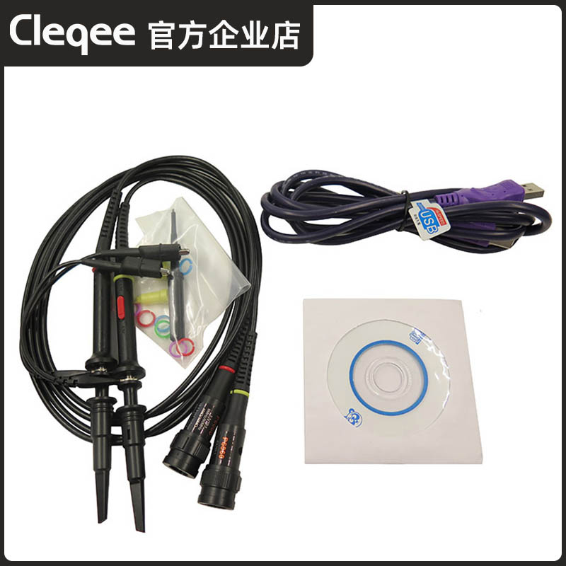 ISDS205A USlB虚拟示波器 带宽20M 48M采样 频谱分析仪 数据记录