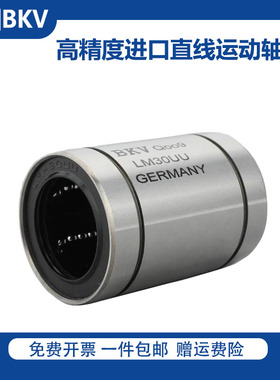 德国进口耐高温LM6钢保8 10GA12 16 20 25 30 35 40 50直线60轴承