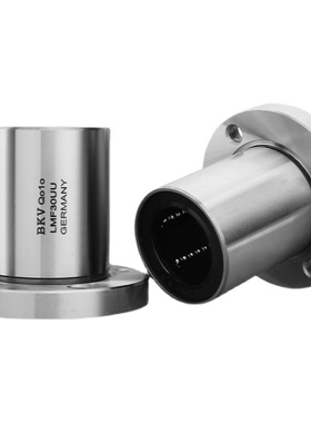 BKV直线圆法兰轴承LMF6 8 10 12 13 16 20 25 30 35 405060UU