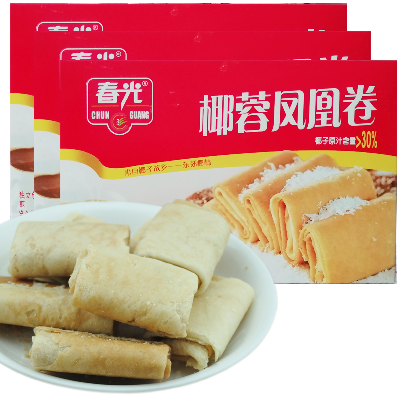 海南特产食品春光椰蓉椰蓉夹心