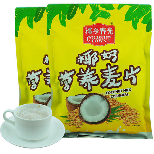 春光海南特产椰奶营养麦片