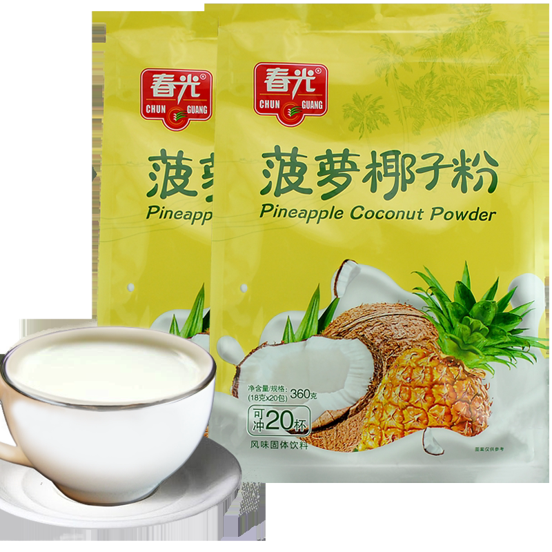春光菠萝椰子粉360克海南特产