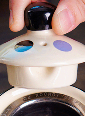 LondonPottery 田园星球茶壶盖子单售