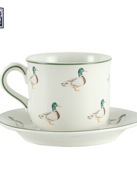 LondonPottery鸭子英国陶瓷咖啡杯碟马克杯英式下午茶套装茶水杯