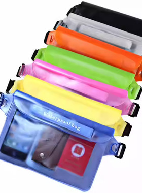 Waterproof Phone Pouch Fanny Bag Underwater Ski Drift Diving