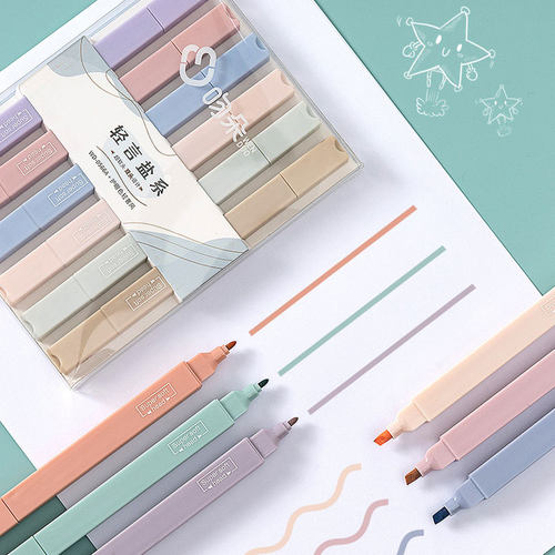 Midliner Pastel set Stationery Scrapbooking School supplies