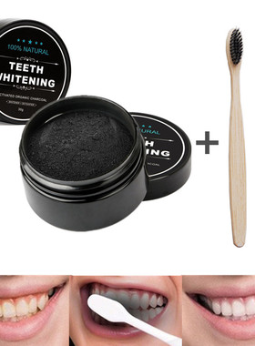 harcoal Teeth Whitener Powder Oral Hygiene Dental Tooth Care