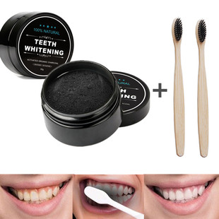 Powder Oral Hygiene harcoal Tooth Whitener Dental Care Teeth
