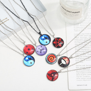 Anime Dome Necklace Japanese Manga Crystal Necklaces Gift