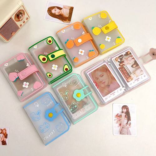 Card Holder Mini Photocard Binder ID Card Cover Collect Book