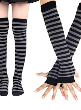 Socks Arm Sleeve Gloves Sweet Cute Plus Size Overknee Socks