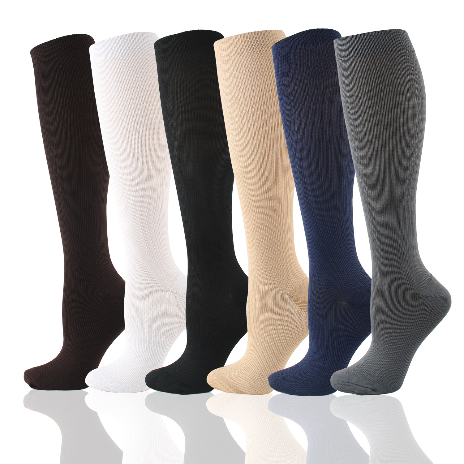 Hot pressure sports socks men's women's socks thin leg socks