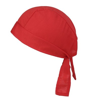 Men Silky Durag Long Tail Pirate Hat Headband Turban  Cap