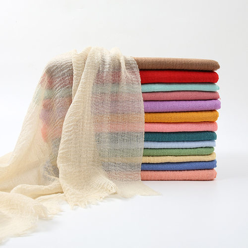 Colorfull and Linen Scarf Shawls Wraps Designer Scarfs