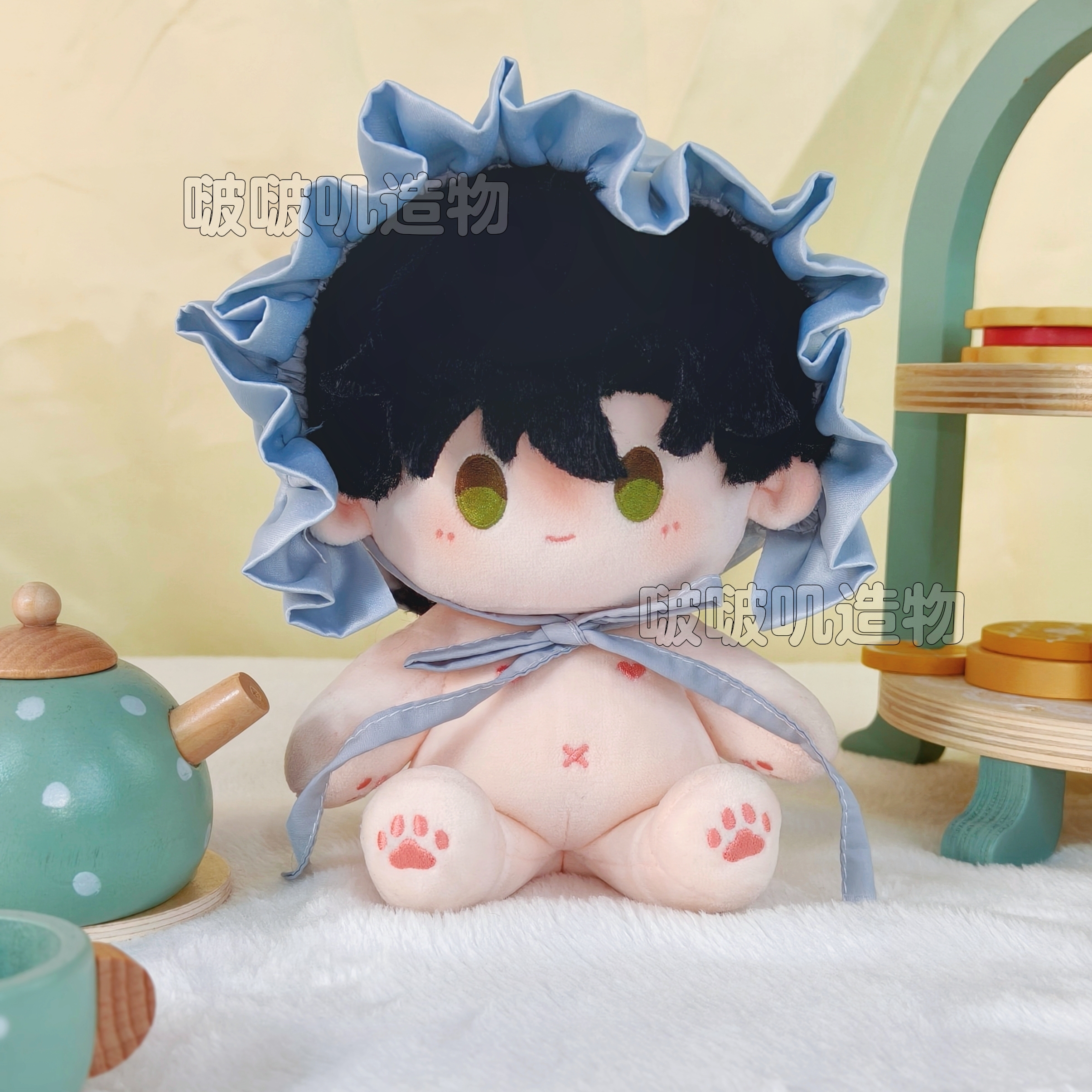 恋与深空baby帽20cm40cm祁煜沈星回黎深秦彻夏以昼棉花娃娃用可爱