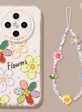 适用oppofindx8s手机壳findx9pro保护套硅胶ultra全包防摔x7por透明外壳x6清新花朵0pp0好看x8pro新女款软壳