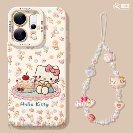 适用opporeno15手机壳女款reno14保护套reno12pro+全包13硅胶9pro防摔8高级7se软壳6碎花11外壳KT猫10可爱